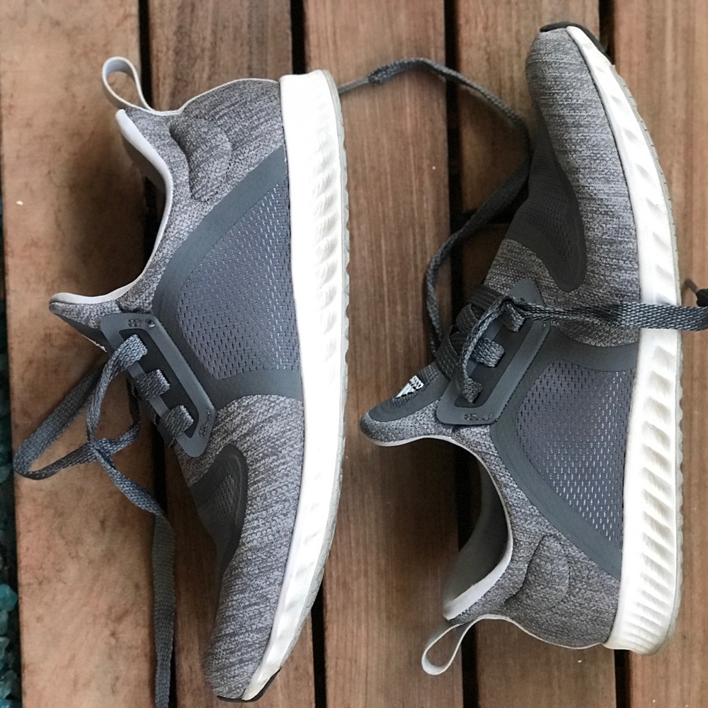 Adidas grey sneakers size 10 women’s